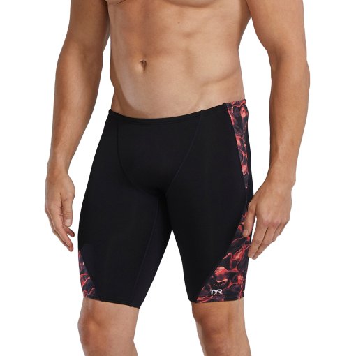 Foto de TYR Bañador Jammer Hombre - Energia Durafast Elite® Blade Splice - rojo