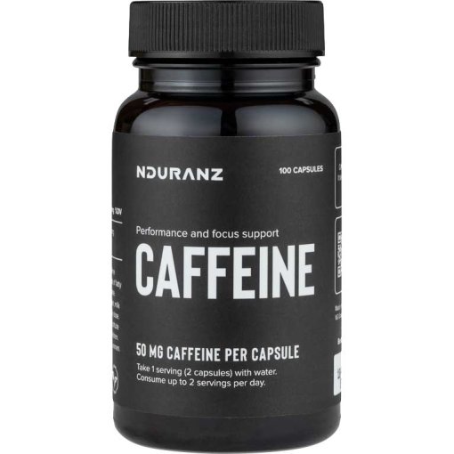 Foto de NDURANZ Suplemento - Caffeine - 100 cápsulas