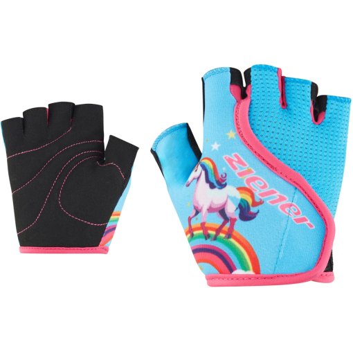 Photo produit de Ziener Claudi Gants Vélo Junior - aqua blue