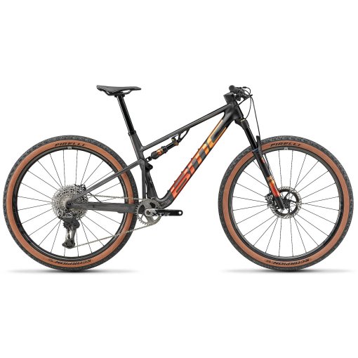 Image of BMC FOURSTROKE R 01 ONE - 29" Carbon Mountainbike - 2027 - carbon / firestorm