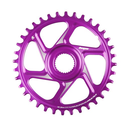 Foto de Hope Plato R22 para bicicleta eléctrica | Direct Mount | 55mm Wide | para Bosch Gen.4 - morado