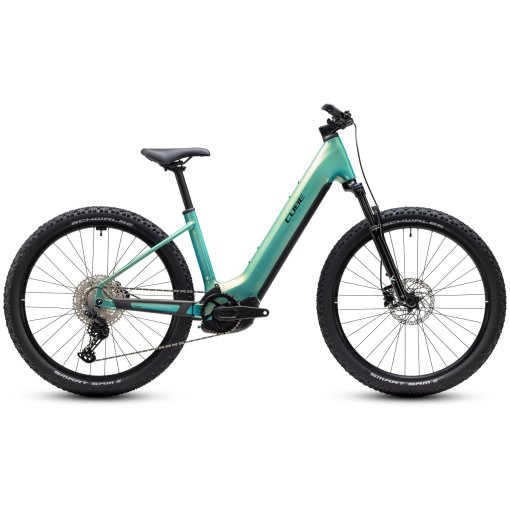 Picture of CUBE REACTION HYBRID Performance 720 - Easy Entry - Electric Mountain Bike - 2027 - M - XL - maldivian / black