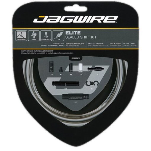 Produktbild von Jagwire Road &amp; Mountain 2X Elite Sealed Shift - Schaltzugset