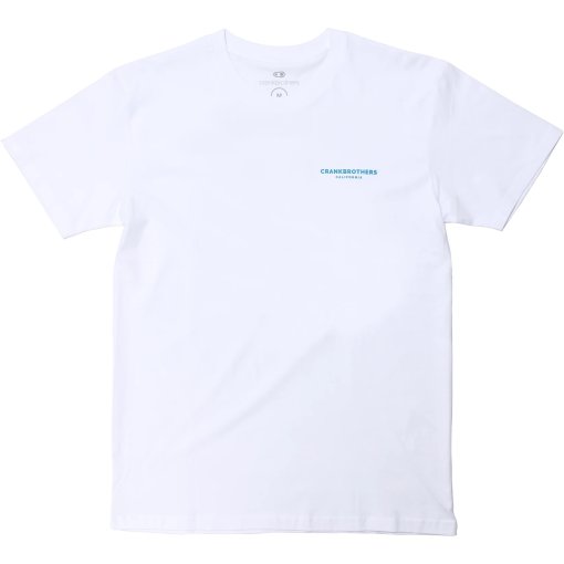 Foto de Crankbrothers Camiseta Hombre - Big Bend - blanco/azul/naranja