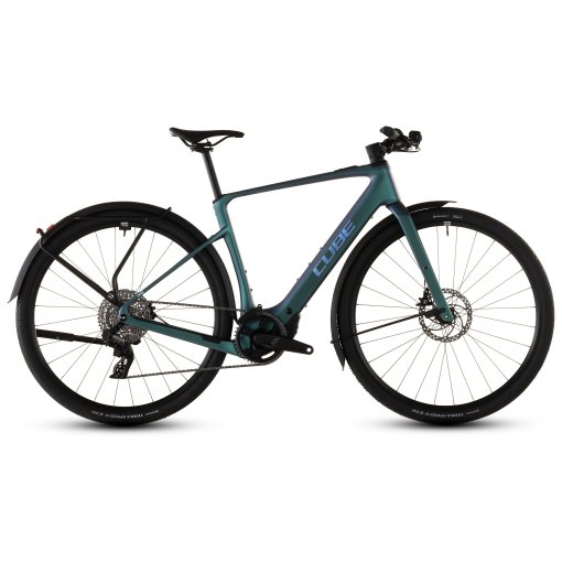 Immagine prodotto da CUBE Bici Elettrica Fitness Carbonio - NULANE HYBRID C:62 SLX 400X FE - 2026 - polarlight / prism