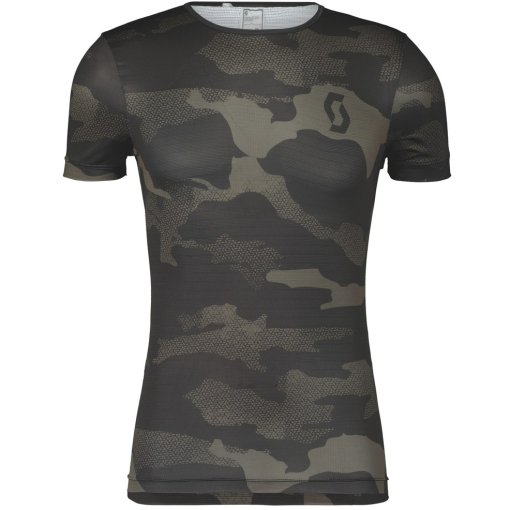 Foto de SCOTT Camiseta de Manga Corta Hombre - Underwear Carbon - negro/gris oscuro