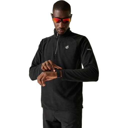 Produktbild von Dare 2b Freethink II Half Zip Fleecepullover Herren - 826 Black/Black
