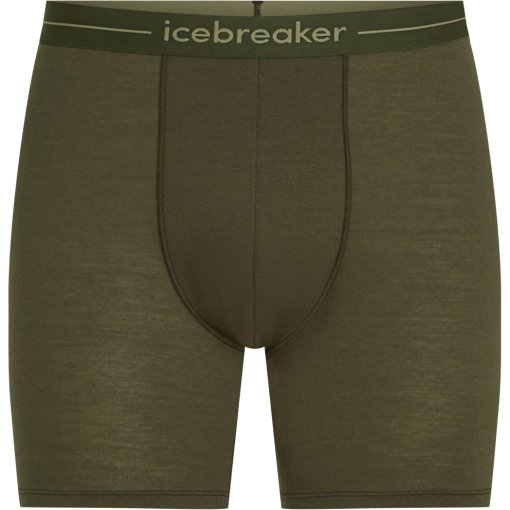 Picture of Icebreaker Merino Anatomica Long Boxers Men - Dark Loden