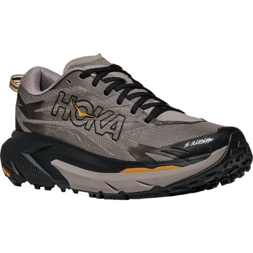 Produktbild von Hoka Mafate 5 Laufschuhe Herren - cement / schwarz