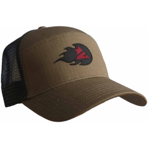 Foto de Zimtstern Gorra Trucker - Killaz - Military Olive / Pirate Black