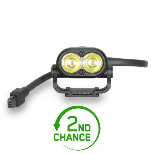 Photo produit de Lupine Piko R 7 Helmet Light - 2100 lm - black - 2nd Choice