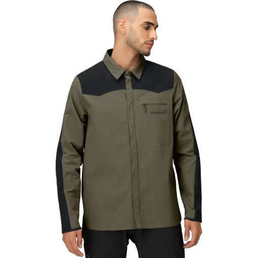 Foto de Norrona Camisa de Manga Larga Hombre - skibotn flex1 - Olive Night