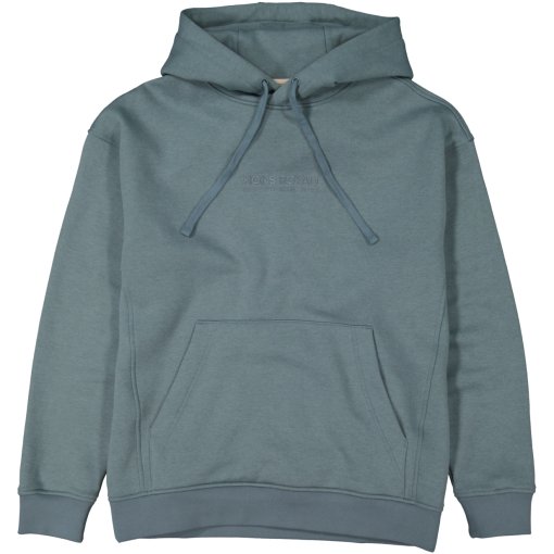 Picture of Mons Royale Verdant Merino Organic Cotton Hoody Unisex - storm blue