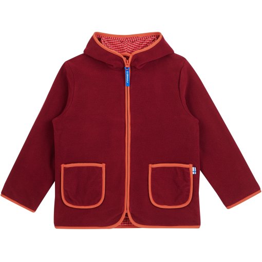 Foto de Finkid TONTTU Chaqueta Interior Desmontable - Chaqueta Polar Niño - beet red/fox