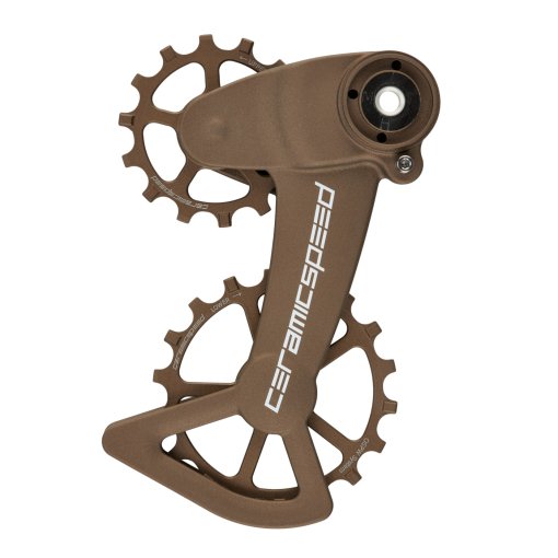 Immagine prodotto da CeramicSpeed Sistema di Pulegge Cambio - OSPW X - Cerakote Limited Edition | Cuscinetti Rivestiti | per SRAM Eagle (12s) - bronze