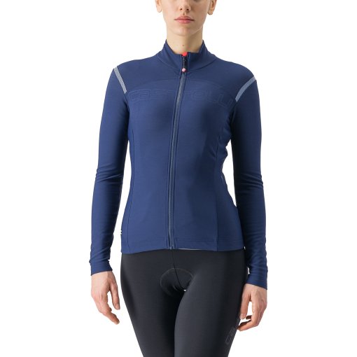 Produktbild von Castelli Tutto Nano RoS Langarmtrikot Damen - belgian blue 424