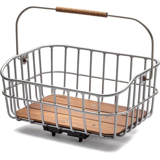 Immagine prodotto da Brooks Cestino per Bici - Peckham Low Basket - alluminio