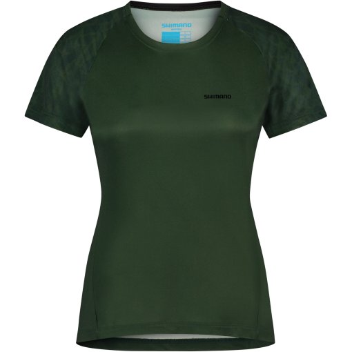 Photo produit de Shimano Maillot VTT Femme - Sentiero - vert
