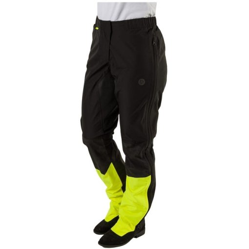 Foto de AGU Pantalones Impermeables Mujer - Commuter Hi-Vis + Reflection Tech - negro