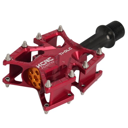 KCNC Slim Road Kyrex Platform Pedal with Titanium Axle - gold | BIKE24