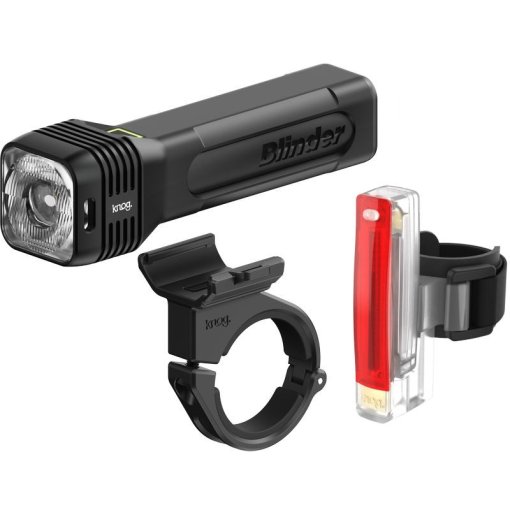 Immagine prodotto da Knog Luce Anteriore + Luce Posteriore - Blinder 500 | 80 Lux / Plus - nero