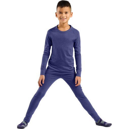 Immagine prodotto da Odlo Completo Case Layer Bambini - Natural Merino 200 - skipper blue