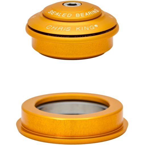 Picture of Chris King InSet i2 Grip Lock Tapered Headset - ZS44/28.6 | ZS56/40 - matte gold 50th