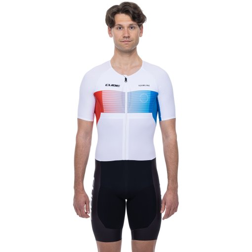 Zdjęcie: CUBE TEAMLINE TRI Suit Men - black´n´blue´n´white