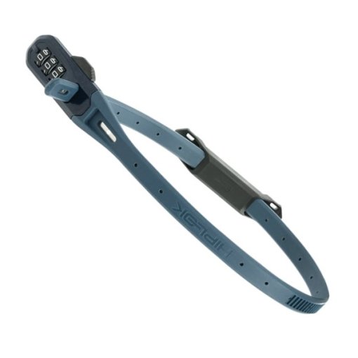 Immagine prodotto da Hiplok Lucchetto a Fascetta con Codice TSA 45 cm - Z-Lok Combo V2 - azure