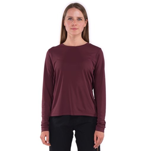 Foto de CUBE Camisa Funcional de Manga Larga Mujer - MTB - bordeaux