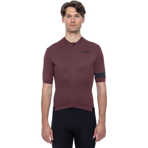Immagine prodotto da CUBE Maglia a Maniche Corte Uomo - BLACKLINE - dark red