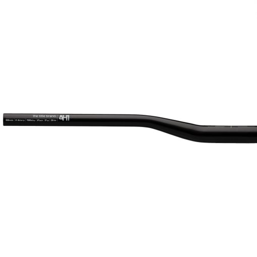 TITLE AH1 ハンドル ブラック 760mm 50mmRISE Title MTB AH1 Bars 31.8 Clamp - 50mm Rise Black Flat/Riser