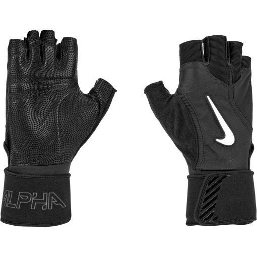 Foto de Nike Guantes Unisex - Alpha Elite Training - negro/negro/blanco 091