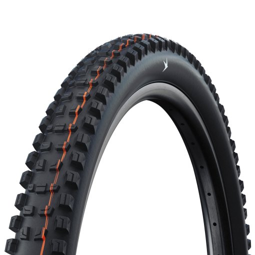Photo produit de Schwalbe Pneu Tringle Souple - Romy - Gravity Pro | Soft | TLR | E-50 - 27.5x2.40&quot; | Black