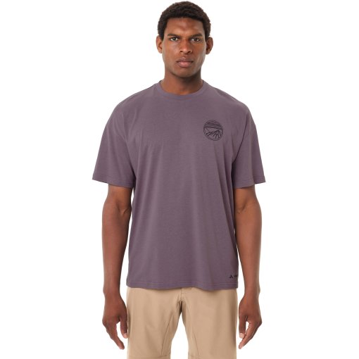 Photo produit de Vaude T-Shirt Manches Courtes Homme - Cyclist Casual - purple ash