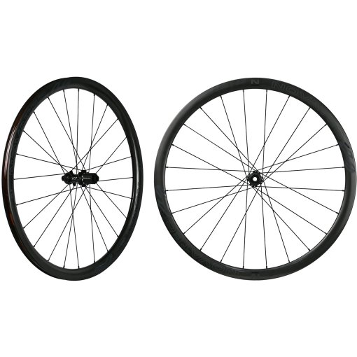 Immagine prodotto da Novatec Set di Ruote - R3 Disc CL-Pro - 28&quot; | Carbon | Clincher/Tubeless | Centerlock - 12x100mm | 12x142mm - Shimano HG