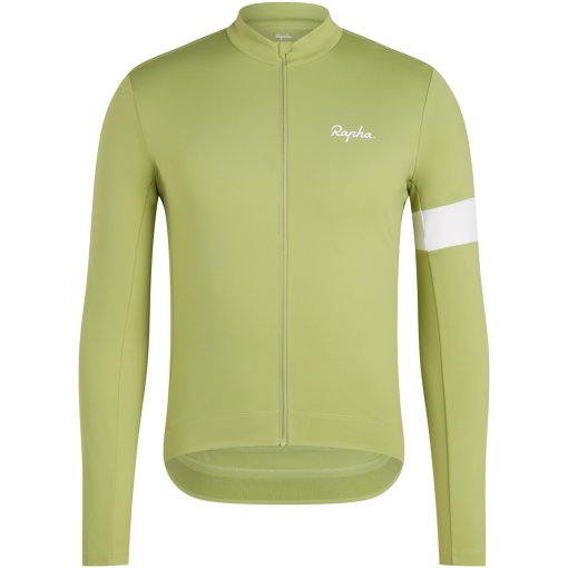 Photo produit de Rapha Maillot Manches Longues Homme - Core Thermal - fern/white