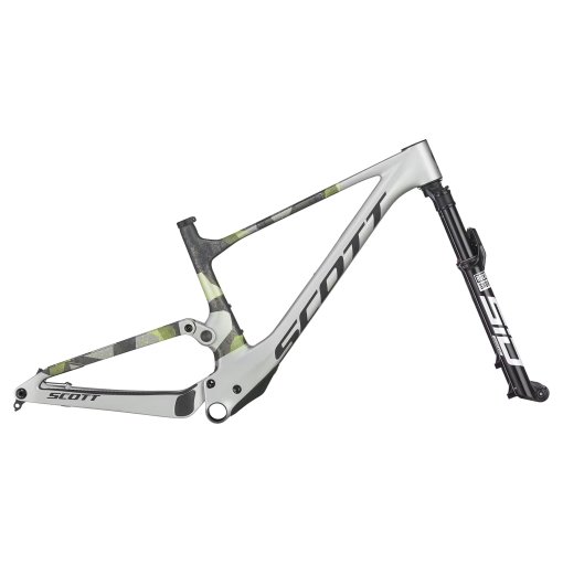 Picture of SCOTT SPARK RC World Cup HMX - Carbon Frame Set - 2025 - ice grey / progressive grey