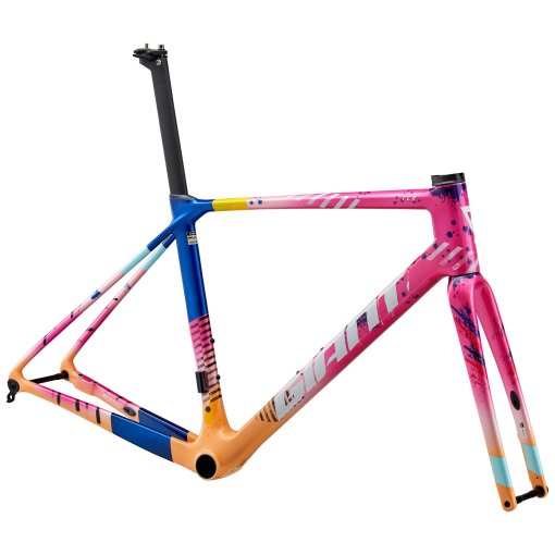 ジ*ド様 TCR Advanced Pro Frameset ※クラックあり Giant TCR ADVANCED PRO Frameset - Carbon | Road - 2027 - Neon Flux