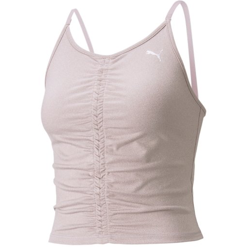 Foto de Puma Camiseta de Tirantes Mujer - Studio Foundation Ruched - Quail Heather