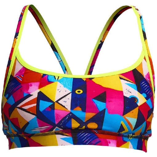 Picture of Funkita Sports Eco Bikini Top Women - Broken Blox