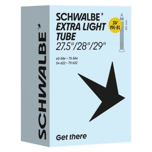 Produktbild von Schwalbe Schlauch - No. 19L-EL (Extra Light) | 27.5&quot;/28&quot;/29&quot; - 65/75-584 - 54/75-622 | SV 60mm