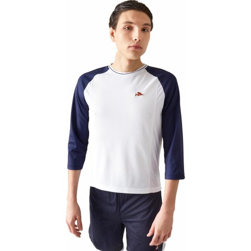 Foto de Café du Cycliste Maillot de Manga Corta Hombre - Barbara - navy/white