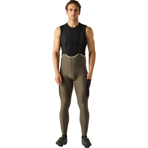 Produktbild von Velocio Luxe Thermal Trägerhose Herren - Black Olive
