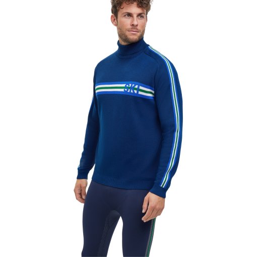 Foto de Falke Jersey Cuello Alto Hombre - SK - space blue 6116 (38007)