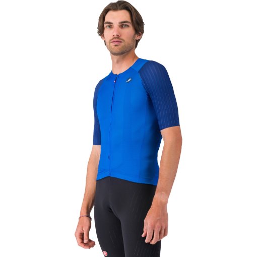 Image de Castelli Maillot Manches Courtes Homme - Aero Race 8S - azzurro italia 458