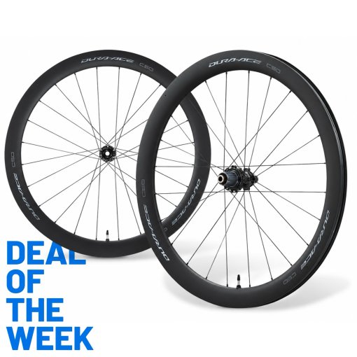 Picture of Shimano Dura Ace WH-R9270-C50-TL Wheelset - 28&quot; | Carbon | Clincher/Tubeless | Centerlock - 12x100 | 12x142 mm - HG L2