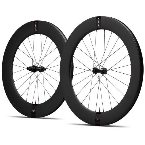 Zdjęcie: Reserve 77 | 88 Turbulent Aero Komplet kół - DT 240 - 28&quot; | Carbon | Clincher | Centerlock - 12x100mm | 12x142mm - Shimano HG