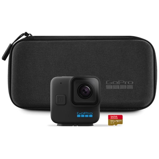 Produktbild von GoPro HERO11 Black Mini Action-Kamera + Etui + Speicherkarte - schwarz