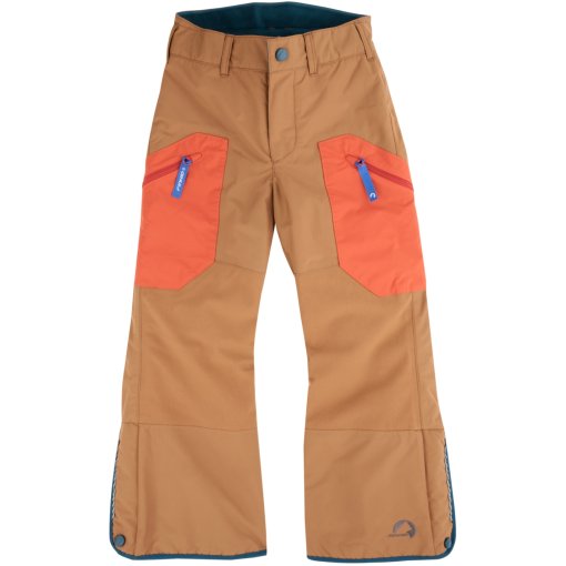Image of Finkid TOBI SNOW Winter Pants Kids - almond/ocean